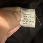 Banana Republic Black Wool Short Peacoat Classic Minimalist Preppy Old Money M Photo 9