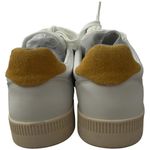 Everlane The ReLeather® Court Sneaker White/Mustard Women’s 11 Men’s 9 Photo 3