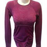 Title Nine Prowess Seamless Long Sleeve Top Purple Size XS Athletic Workout Top Photo 0