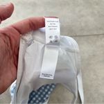 ANDIE NWT Swim The Cove Top Gingham Pool Blue & White Plaid Bikini Top XL Photo 7