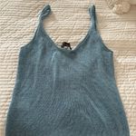 ZARA  Teal Knit Tank Top Photo 3