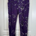 Popfit  Purple Athletic Activewear Gym Leggings Size XL NWOT Photo 0