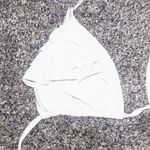 Hollister White Ruffle bikini top Photo 2