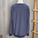 Anthropologie Saturday Sunday Striped Drawstring Sweatshirt SM Photo 4