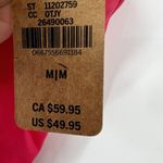 Victoria's Secret PINK Victoria Secret M One Piece Swimsuit NWT Neon Pink Vacation Beach Cruise Photo 2