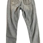 American Eagle  Mom Jeans Womens Size 6 Regular Stretch Light Wash Denim Boho Photo 15