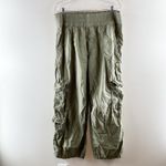 Aerie  High Rise Wide Leg Baggy Cargo Pants Green XL Photo 1