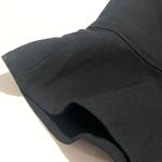 Tahari Arthur S. Levine Black Pencil Skirt With Ruffle Trim Photo 7