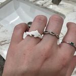 Dolphin Seashell Ring White Photo 0