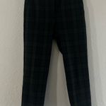 Velvet by Graham & Spencer plaid trousers Black Size 2 Photo 2