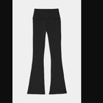 Splits59 Raquel High Waist Flared Leggings Black 34" Small $118 Photo 2