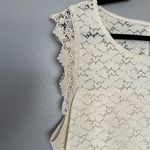 SO NWT  Lace Overlay Top in Sand Sz 1X Photo 2