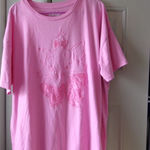 Disney Marie Aristocrats cat kitty with bow classic cartoon in pink size XXL. T-shirt. Photo 0