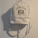 Bebe Cream Backpack with Gold Accents Photo 1