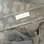 ANINE BING  TATE FRONT SLIT TROUSERS PANTS LEOPARD PATTERN BLACK Size 38 Photo 4