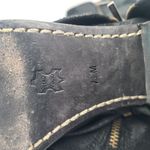 Donald J Pliner Devi Tall Black Knee High Riding Moto Biker Leather Boots 7.5M Black Size 7.5 Photo 8