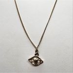 LC Lauren Conrad Gold All Seeing Eye Necklace Photo 2