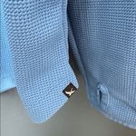 Eddie Bauer  Light Blue Quarter-Zip Sweatshirt Photo 4
