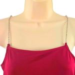 VERO MODA NWOT  Women’s Fig Purple Tank Top w/ Crystal Spaghetti Straps Size XS Photo 5