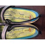 Ecco BIOM Natural Motion Mary Jane Shoes Gray Teal Mesh Size 39 US 8.5 Minimal Photo 7