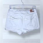 American Eagle  Women’s White 90’s Boyfriend Denim Shorts Photo 3