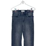 frame denim Frame Women's Jeans Le Crop Mini Boot Frayed Hem Mid-Rise Stretch Denim Gray 26 Photo 3