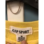 Vintage Gap Sport Reggae Lion Yellow sweatshirt super‎ Rare Bob Marley Rasta S/M Size M Photo 3