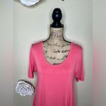 LuLaRoe NTM:  Prefect Tee Discontinued Swing Top in Vibrant Coral Side Small Photo 2