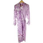 Hemant and Nandita  Multi-Print Sequin Wrap Midi Dress Size Large Photo 3