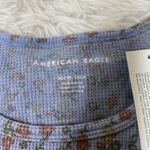 American Eagle  Floral thermal crop XS NWT Photo 1