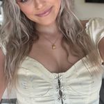 Princess Polly Yellow Corset Top Photo 0