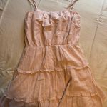 EXPRESS  Light Pink Flowy Dress Size Medium Photo 0