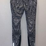 Nike Dri Fit black & white full length athletic leggings Photo 5