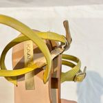 Kaanas Women's Diamantina Strappy Flat Leather Sandal Yellow Gold Photo 6