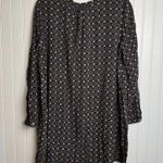 Earthbound Trading Co black keyhole lightweight tunic/short dress size XL F38 Photo 2