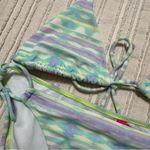 Victoria's Secret  Tie Dye Pastel Aztec String Bikini Set Photo 1