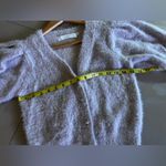 ASTR  the label Light Mauve Fluffy buttons Jacket XS nylon and Acrylique Photo 13