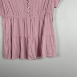 Torrid  Women's Baby‎ Doll Blouse Pink Sz L Photo 3