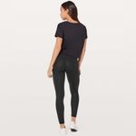 Lululemon Align Pant II *25" in Monochromic Black Emboss Nulu W5BE9S Photo 4