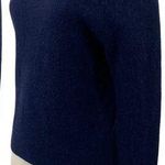 Vintage 90s Jos A Bank Merino Wool Sweater V Neck Fitted Long Sleeve Navy S/ M Blue Photo 1