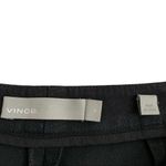Vince  Coin Pocket Slim Pleated Italian Stretch Legging Pant Trouser Black Size 4 Photo 8