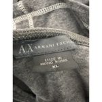 Armani Exchange  Vintage 90s Structured Corset Style Sleeveless Blouse Grey XL Photo 2