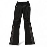 Lululemon THICK LACE INSET Women's Black Pants 4 Photo 1