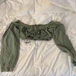 Adika Cropped Off Shoulder Long Sleeve Photo 1