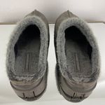 Skechers Vintage Y2K Grey Faux Fur Chunky Platform Lug Sole Cozy Clog Slides Photo 3