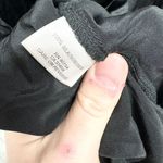 BCBGMAXAZRIA Dress Women Size 4 Black Shimmer Open Back Halter Sexy 100% Silk Photo 2