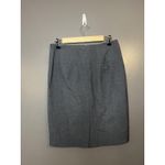 The Limited  Collection Skirt Womens 4 Gray Pencil Lined Back Zip Knee Length Photo 1