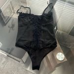 Free People NEW Intimately Good Luck Charm Bodysuit, Black, Size S New w/o Tag Photo 3