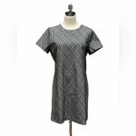 Spanx NEW Ponte Mini Dress Black Jacquard Quiet Luxury Capsule Women’s L Elegant Photo 2