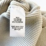 Lulus  Womens M Jourdaine Taupe Bell‎ Sleeve Sweater Dress V-Neck Fall Stretchy Photo 10